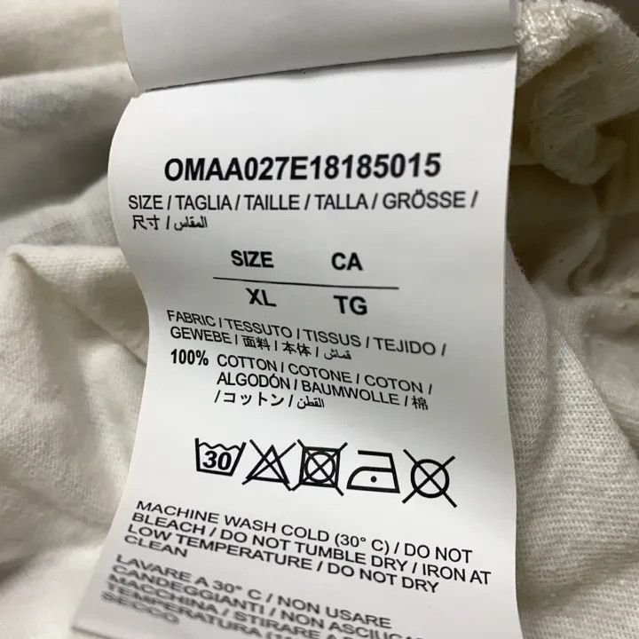 Off-White OFF-WHITE Liberty Print Cotton Short Sleeve T-shirt 0079 Size US XL / EU 56 / 4 - 4 Thumbnail