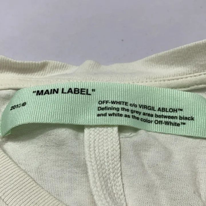 Off-White OFF-WHITE Liberty Print Cotton Short Sleeve T-shirt 0079 Size US XL / EU 56 / 4 - 5 Thumbnail