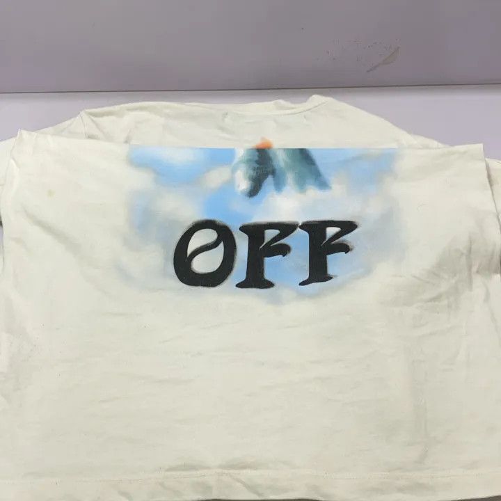 Off-White OFF-WHITE Liberty Print Cotton Short Sleeve T-shirt 0079 Size US XL / EU 56 / 4 - 17 Thumbnail