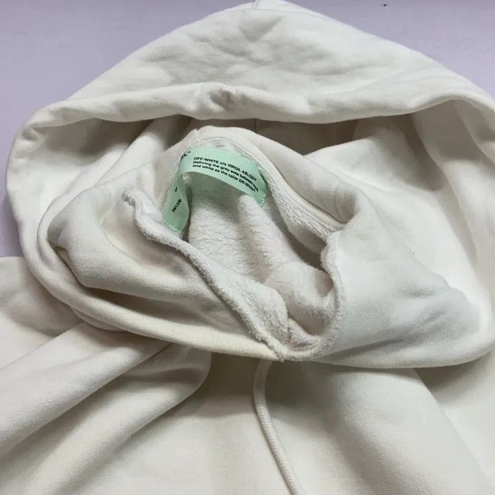 Off-White Off-White Marilyn Monroe Hoodie in White 0079 Size US XXS / EU 40 - 8 Thumbnail