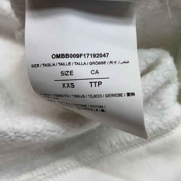 Off-White Off-White Marilyn Monroe Hoodie in White 0079 Size US XXS / EU 40 - 4 Thumbnail