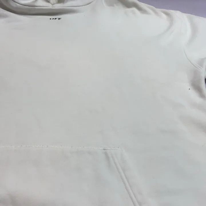 Off-White Off-White Marilyn Monroe Hoodie in White 0079 Size US XXS / EU 40 - 11 Thumbnail