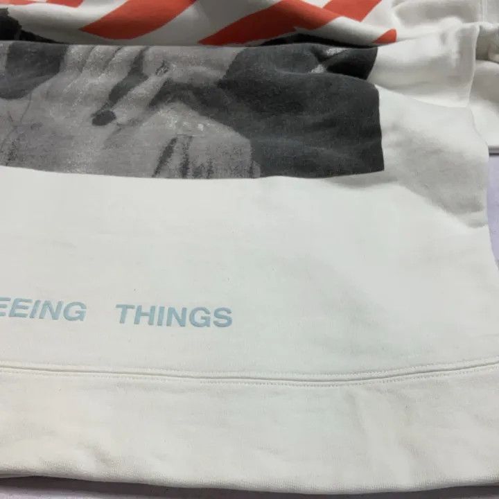 Off-White Off-White Marilyn Monroe Hoodie in White 0079 Size US XXS / EU 40 - 19 Thumbnail