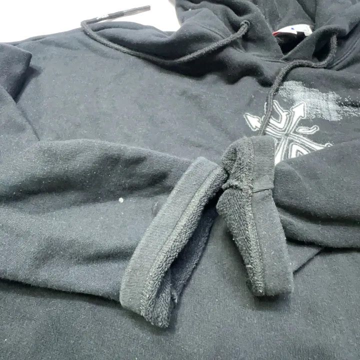 Off-White Off-White Black Logo Cotton Hoodie 0079 Size US S / EU 44-46 / 1 - 9 Thumbnail