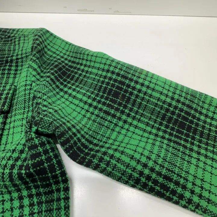 Off-White OFF-WHITE Green Plaid Casual Long Sleeve Shirt 0079 Size US XS / EU 42 / 0 - 9 Thumbnail