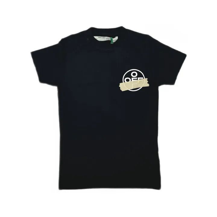 Off-White Off-White Classic Black Tape Arrow T-Shirt 0079 Size US XXS / EU 40 - 2 Thumbnail