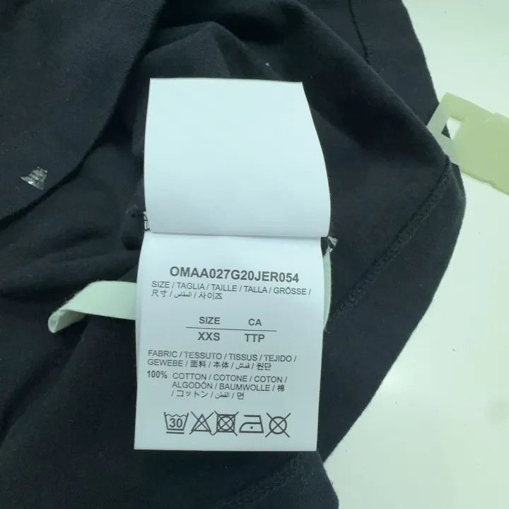 Off-White Off-White Classic Black Tape Arrow T-Shirt 0079 Size US XXS / EU 40 - 5 Thumbnail