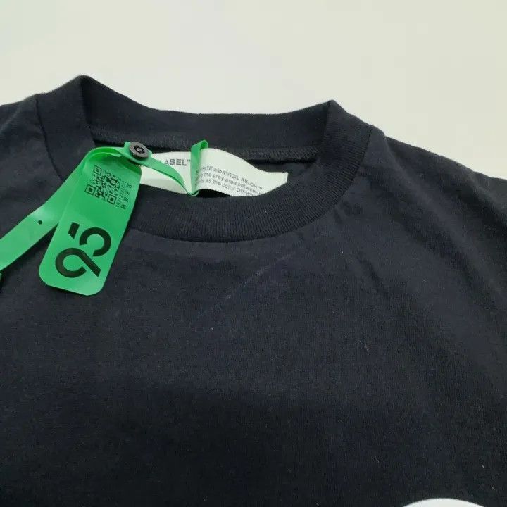 Off-White Off-White Classic Black Tape Arrow T-Shirt 0079 Size US XXS / EU 40 - 7 Thumbnail