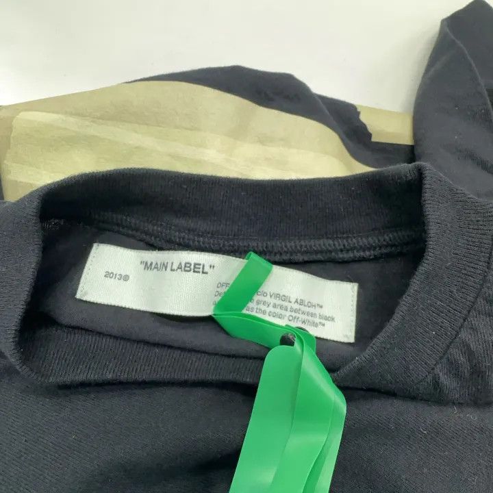 Off-White Off-White Classic Black Tape Arrow T-Shirt 0079 Size US XXS / EU 40 - 6 Thumbnail