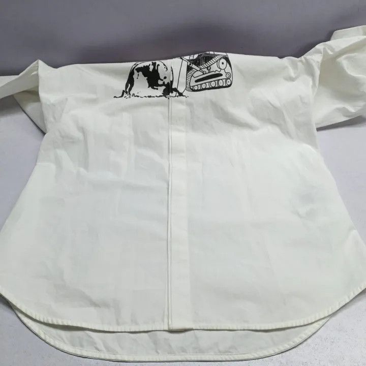 Off-White Off-White Graphic Print Long Sleeve Shirt 0079 Size US S / EU 44-46 / 1 - 10 Thumbnail