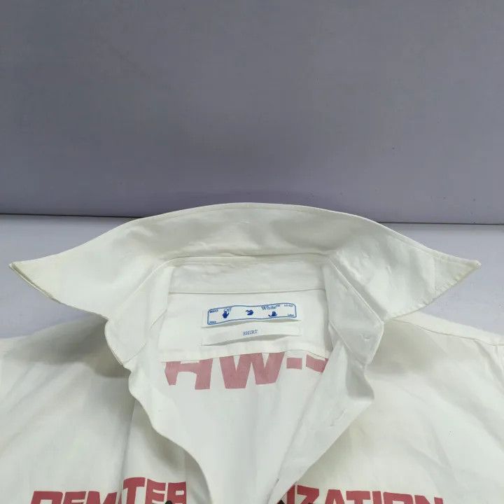 Off-White Off-White Graphic Print Long Sleeve Shirt 0079 Size US S / EU 44-46 / 1 - 7 Thumbnail