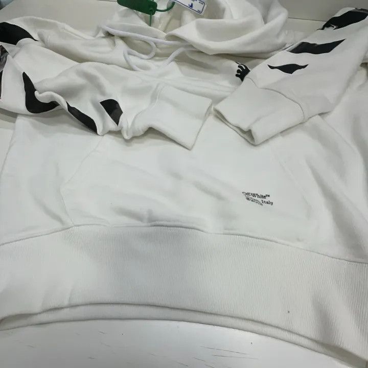 Off-White Off-White FW21 White Hoodie for Men 0079 Size US XXS / EU 40 - 7 Thumbnail