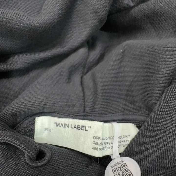 Off-White Off-White Bat Graphic Pullover Hoodie 0079 Size US M / EU 48-50 / 2 - 2 Thumbnail