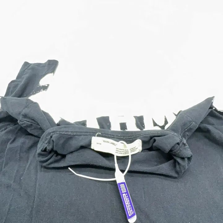 Off-White Off-White Black Tiger Stripe Long Sleeve T-Shirt 0079 Size US XL / EU 56 / 4 - 6 Thumbnail