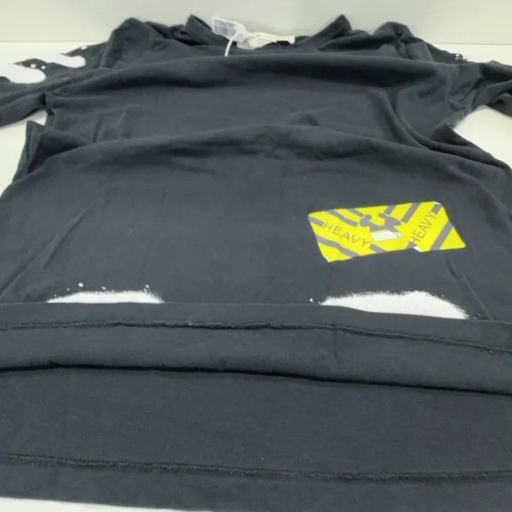 Off-White Off-White Black Tiger Stripe Long Sleeve T-Shirt 0079 Size US XL / EU 56 / 4 - 7 Thumbnail