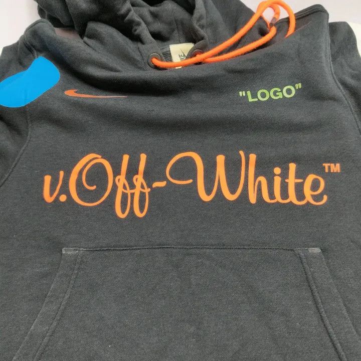 Off-White Off-White Nike Black Hoodie for Men 0079 Size US S / EU 44-46 / 1 - 7 Thumbnail