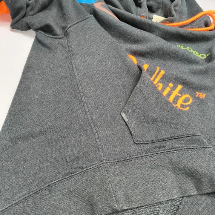 Off-White Off-White Nike Black Hoodie for Men 0079 Size US S / EU 44-46 / 1 - 15 Thumbnail
