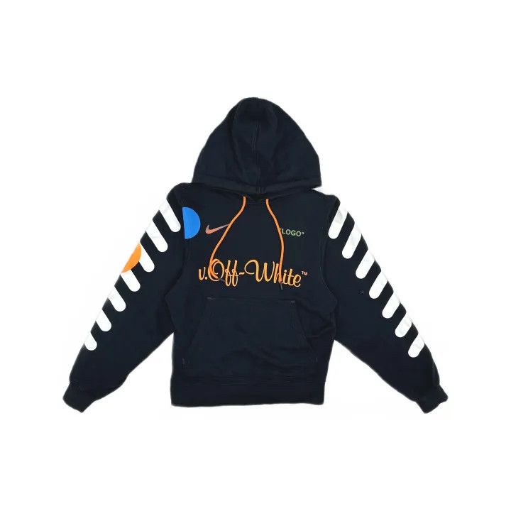 Off-White Off-White Nike Black Hoodie for Men 0079 Size US S / EU 44-46 / 1 - 2 Thumbnail