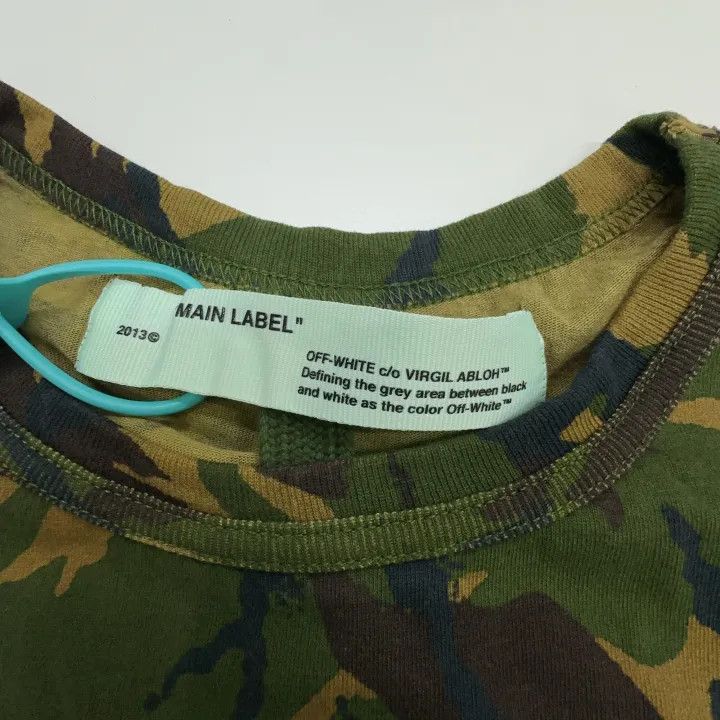 Off-White OFF-WHITE Camo Short Sleeve T-Shirt for Men 0079 Size US S / EU 44-46 / 1 - 2 Thumbnail