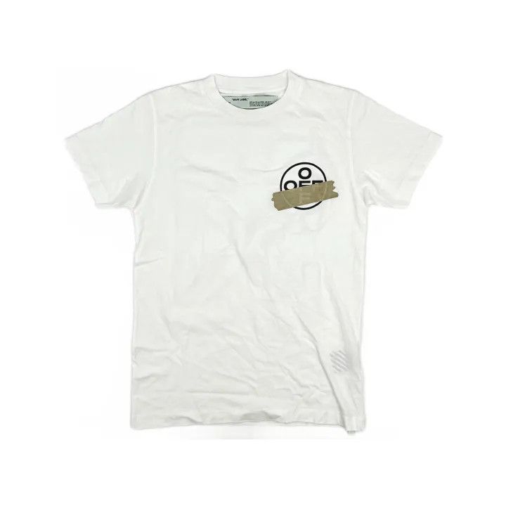 Off-White Off-White Logo Tape Short Sleeve T-Shirt 0079 Size US XS / EU 42 / 0 - 2 Thumbnail