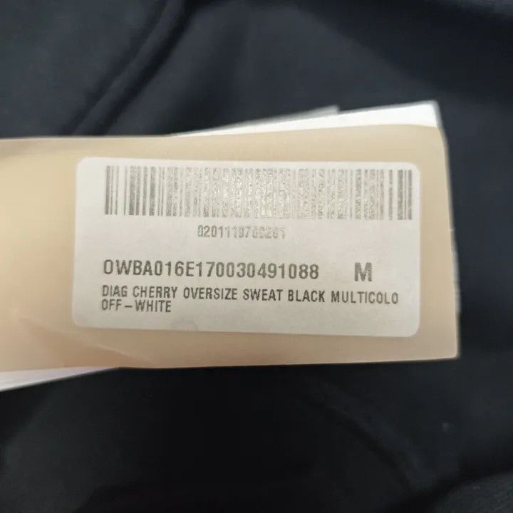 Off-White Off-White Floral Print Sweatshirt in Black 0079 Size US M / EU 48-50 / 2 - 7 Thumbnail
