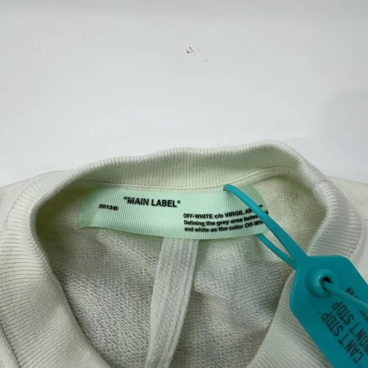 Off-White Off-White Rear Logo Cotton Sweatshirt for Men 0079 Size US XS / EU 42 / 0 - 5 Thumbnail