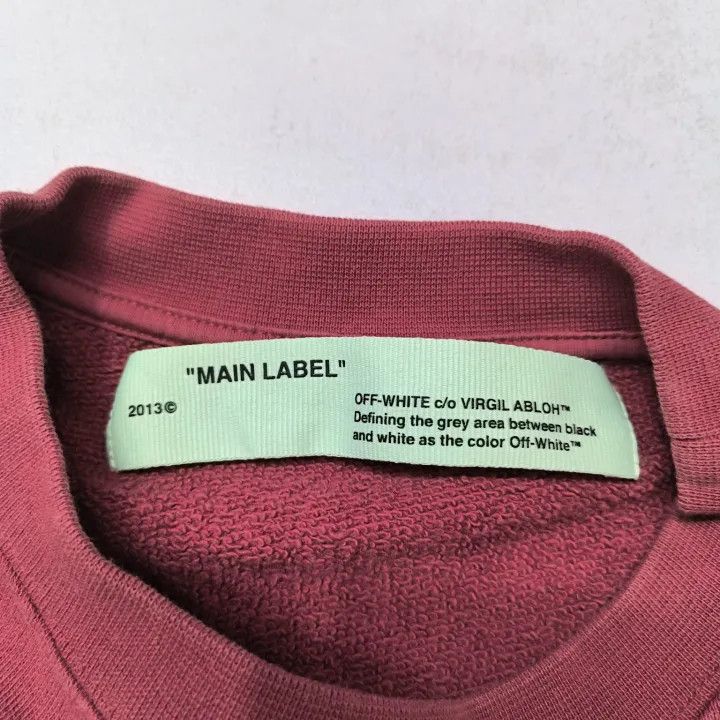 Off-White OFF-WHITE Red Arrow Graphic Hoodie for Men 0079 Size US XXS / EU 40 - 3 Thumbnail