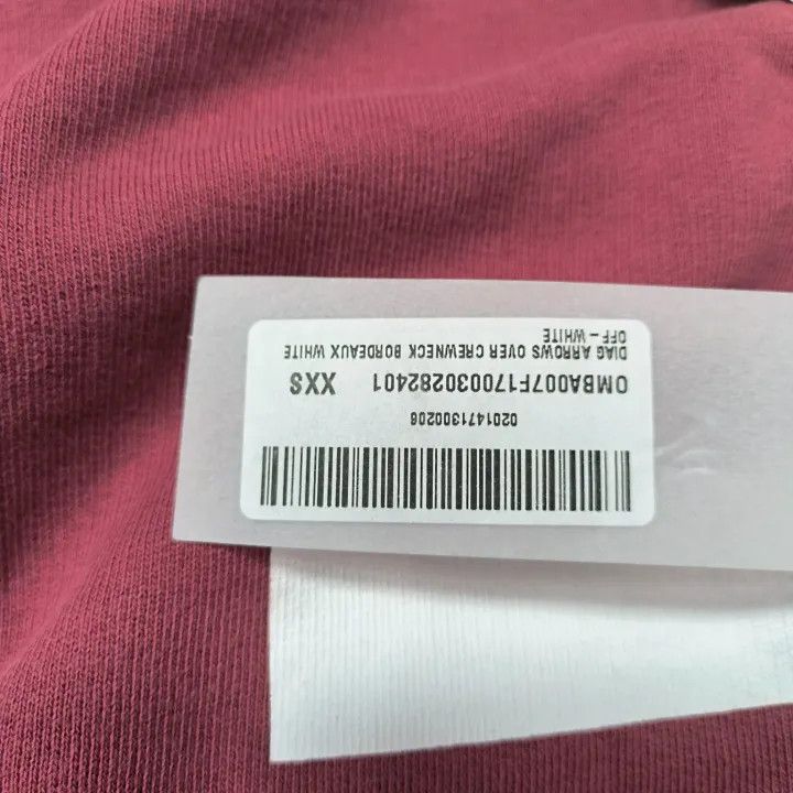 Off-White OFF-WHITE Red Arrow Graphic Hoodie for Men 0079 Size US XXS / EU 40 - 5 Thumbnail