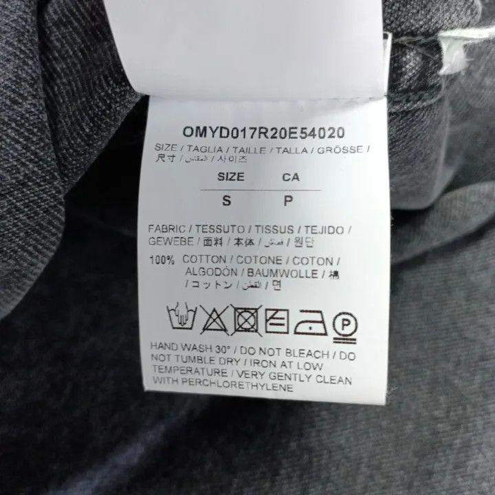 Off-White Off-White Long Sleeve Denim Jacket with Print 0079 Size US S / EU 44-46 / 1 - 5 Thumbnail