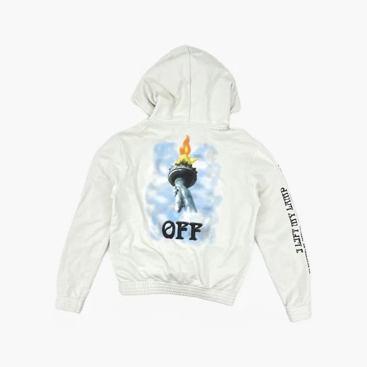 Off-White Off-White Statue of Liberty Hoodie for Men 0079 Size US L / EU 52-54 / 3 - 3 Thumbnail