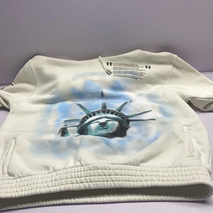 Off-White Off-White Statue of Liberty Hoodie for Men 0079 Size US L / EU 52-54 / 3 - 14 Thumbnail