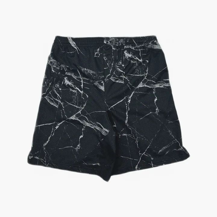 Off-White Off-White Black Marble Print Mesh Shorts 0079 Size US 32 / EU 48 - 3 Thumbnail