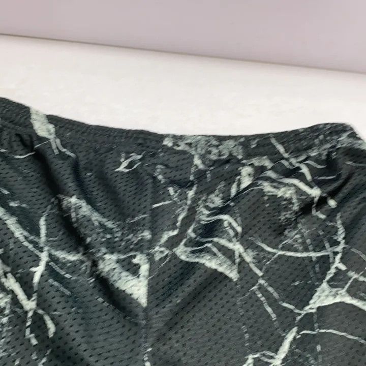 Off-White Off-White Black Marble Print Mesh Shorts 0079 Size US 32 / EU 48 - 6 Thumbnail