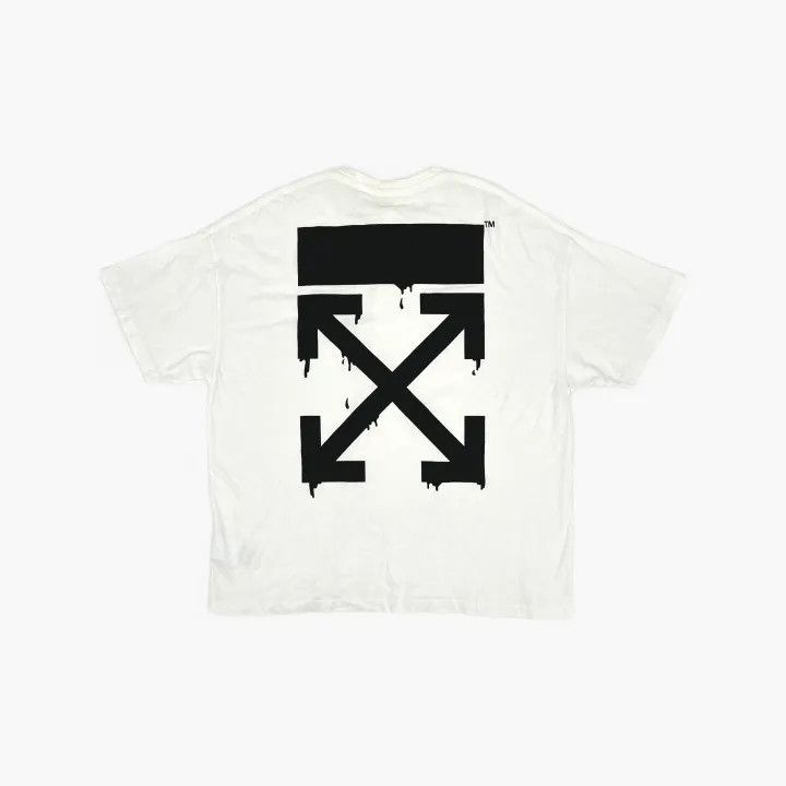 Off-White Off-White Simpsons Arrow Dissolve Short Sleeve Tee 0079 Size US XXS / EU 40 - 3 Thumbnail