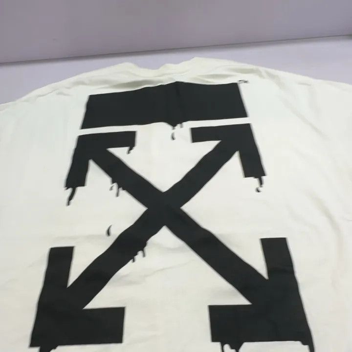 Off-White Off-White Simpsons Arrow Dissolve Short Sleeve Tee 0079 Size US XXS / EU 40 - 6 Thumbnail