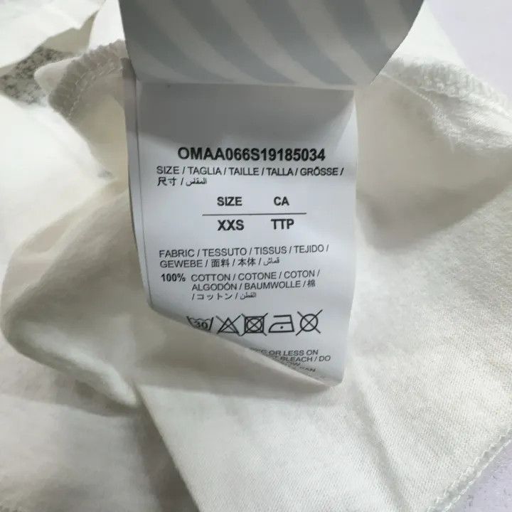 Off-White Off-White Simpsons Arrow Dissolve Short Sleeve Tee 0079 Size US XXS / EU 40 - 5 Thumbnail