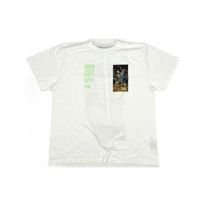 Off-White OFF-WHITE Skull Painting Short Sleeve T-Shirt 0079 Size US S / EU 44-46 / 1 - 2 Thumbnail
