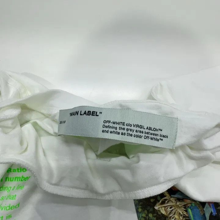 Off-White OFF-WHITE Skull Painting Short Sleeve T-Shirt 0079 Size US S / EU 44-46 / 1 - 6 Thumbnail
