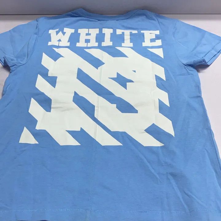 Off-White OFF-WHITE Blue Skull Oil Painting T-Shirt 0079 Size US XXS / EU 40 - 17 Thumbnail