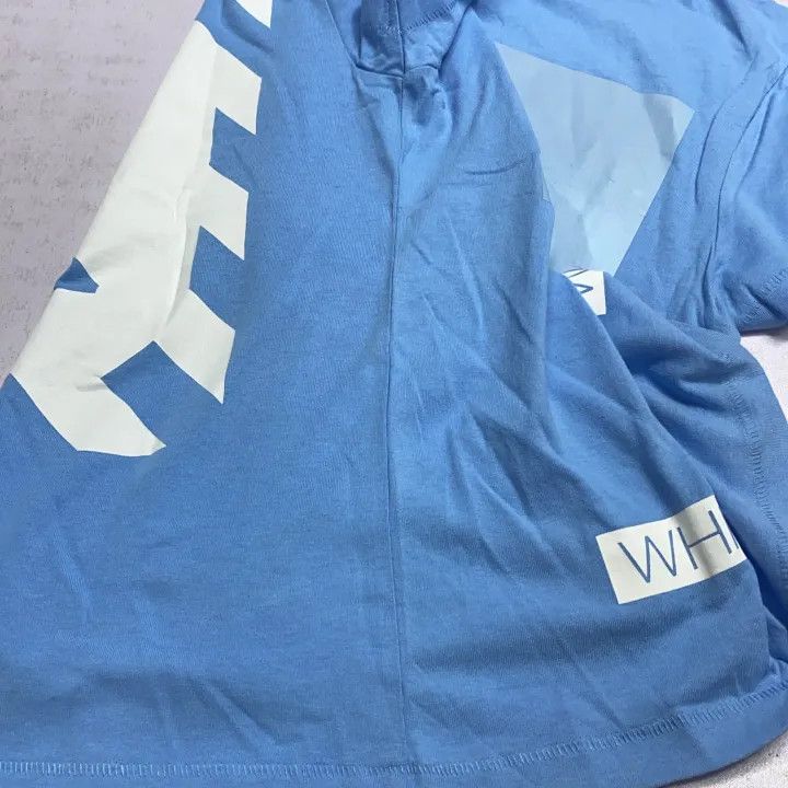 Off-White OFF-WHITE Blue Skull Oil Painting T-Shirt 0079 Size US XXS / EU 40 - 15 Thumbnail