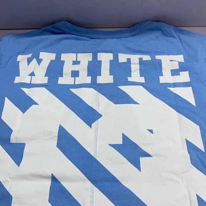 Off-White OFF-WHITE Blue Skull Oil Painting T-Shirt 0079 Size US XXS / EU 40 - 8 Thumbnail