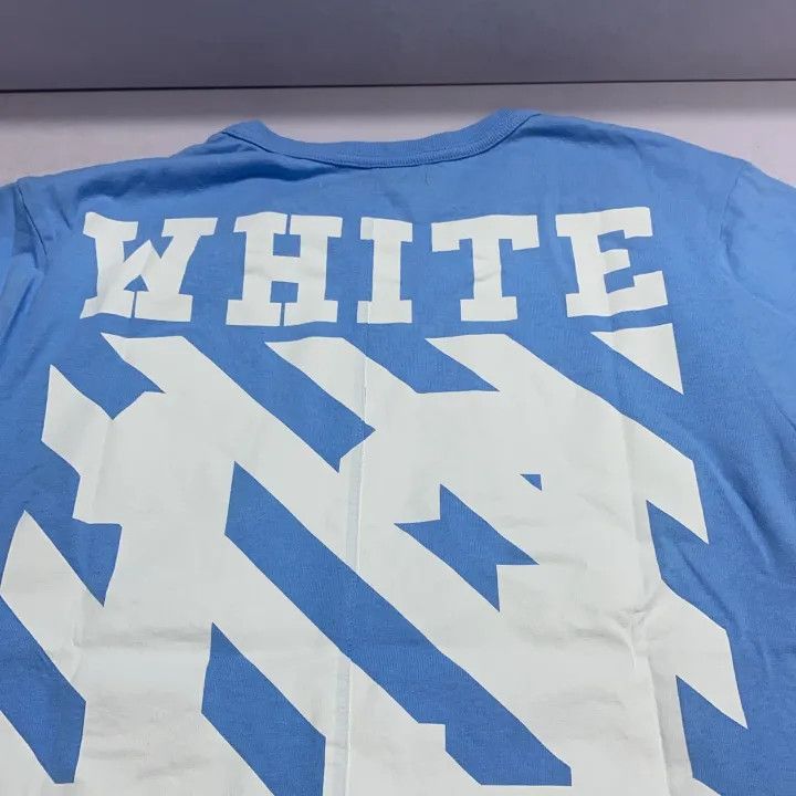 Off-White OFF-WHITE Blue Skull Oil Painting T-Shirt 0079 Size US XXS / EU 40 - 7 Thumbnail