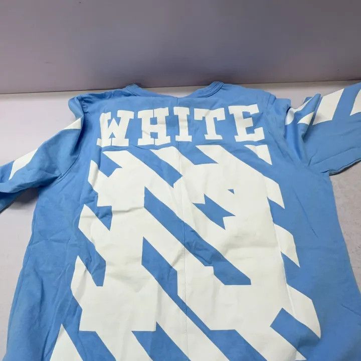 Off-White Off-White Long Sleeve Stripe T-Shirt 0079 Size US S / EU 44-46 / 1 - 7 Thumbnail