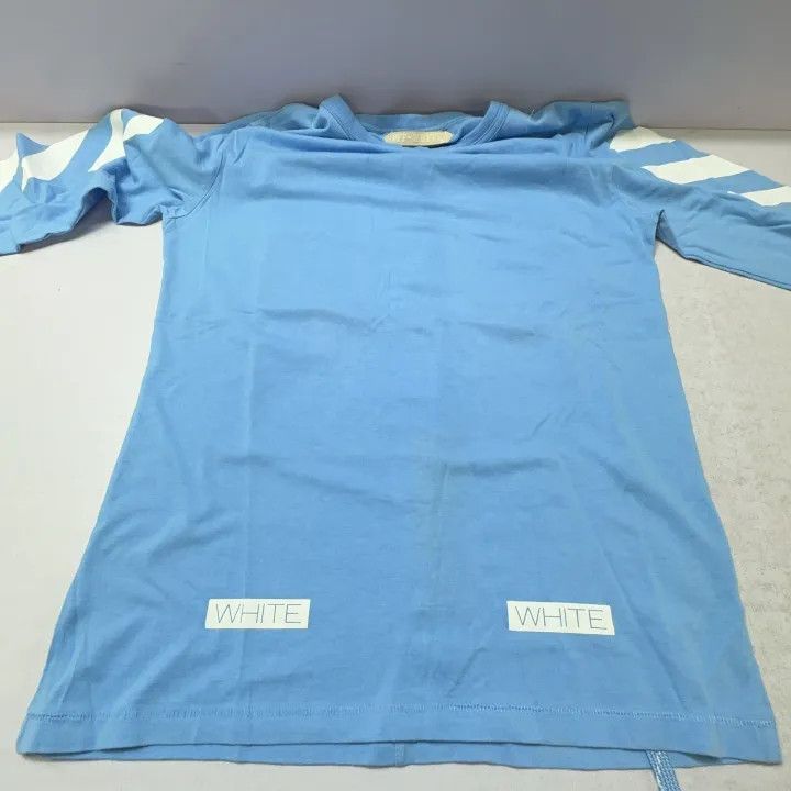 Off-White Off-White Long Sleeve Stripe T-Shirt 0079 Size US S / EU 44-46 / 1 - 9 Thumbnail