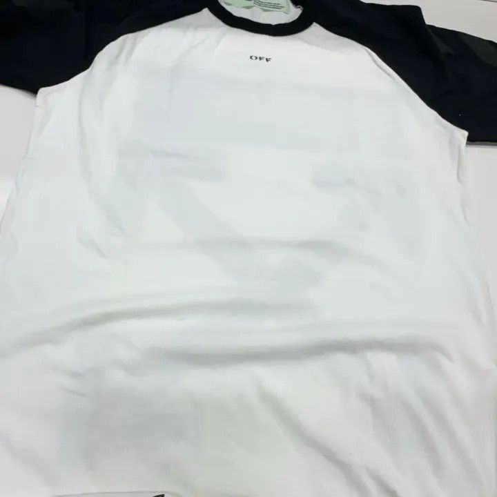 Off-White Off-White Color Block Long Sleeve T-Shirt 0079 Size US M / EU 48-50 / 2 - 7 Thumbnail