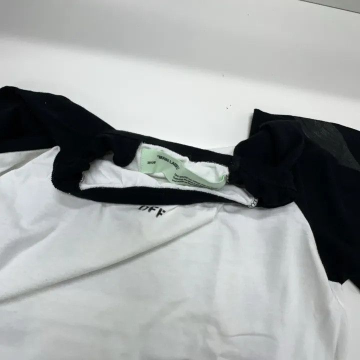 Off-White Off-White Color Block Long Sleeve T-Shirt 0079 Size US M / EU 48-50 / 2 - 6 Thumbnail