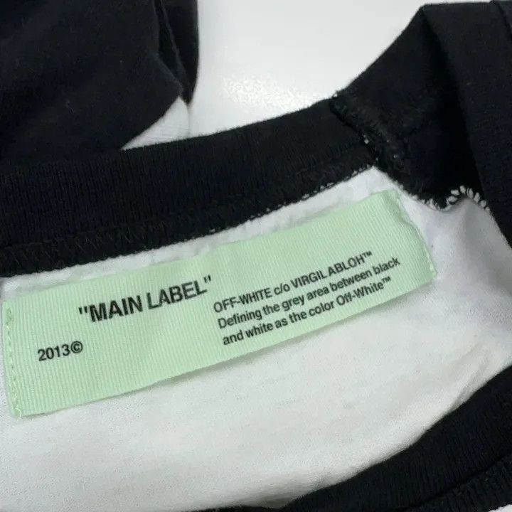 Off-White Off-White Color Block Long Sleeve T-Shirt 0079 Size US M / EU 48-50 / 2 - 5 Thumbnail