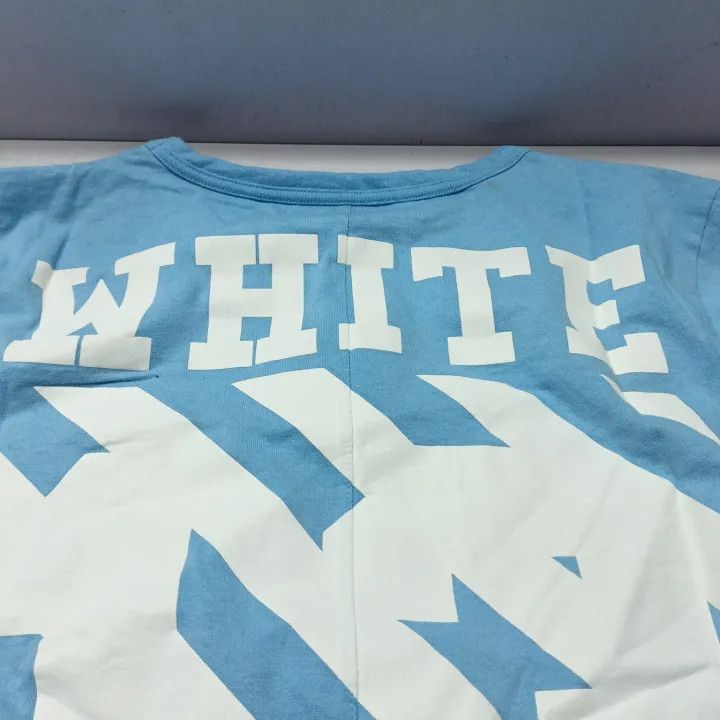 Off-White Off-White C/O Long Sleeve Striped T-Shirt 0079 Size US S / EU 44-46 / 1 - 7 Thumbnail