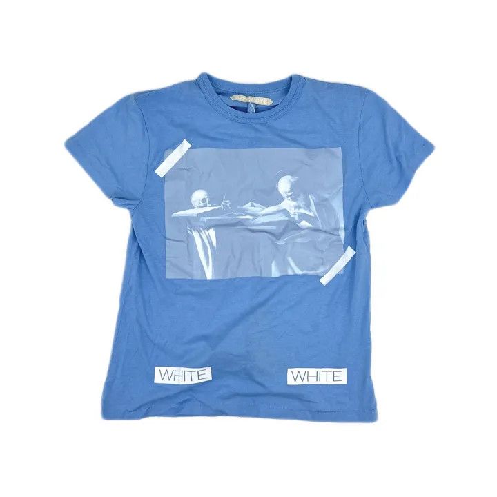 Off-White Off-White Skeleton Oil Painting T-Shirt 0079 Size US XXS / EU 40 - 2 Thumbnail