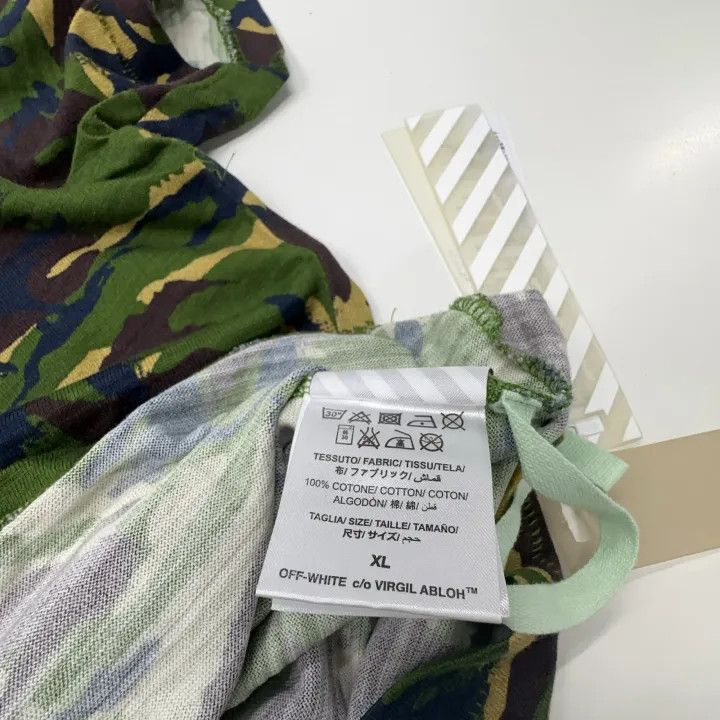 Off-White Off-White Camouflage Print Short Sleeve T-Shirt 0079 Size US XL / EU 56 / 4 - 3 Thumbnail